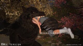 Werewolf Devours Playboy Bunny