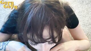 Lustful Rock Angel Goes Wild With Sloppy Blowjobs And Deepthroat