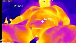 1st BBC Sex Machine Bang: Oiled Up big beautiful woman Cums Hard on Your Biggest Weenie, 15 Min Ride and Cum Countdown, POV Thermal (4K Landscape)