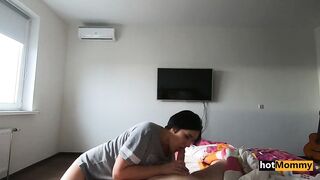 My Sexy Stepmom always Wanted me to Cum inside her