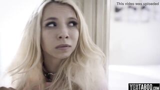 Stepdad caught teen stepdaughter Kenzie Reeves and its time for a harsh lesson