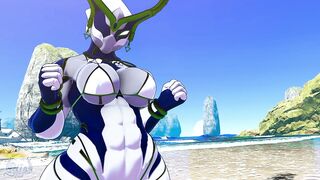 Warframe Hildryn Beach Biggest Wang Face Screw - Fansly Preview - VRChat ERP