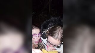 Exhibition for 2 MILFs who love to suck and have a fun hawt semen