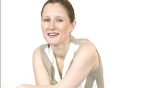 German housewife bangs sex tool on camera