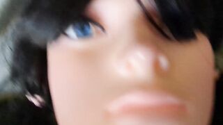 58 Year old Screwing a Home Made Silicone Sex Doll