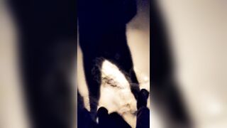 Cumming outside in the snow