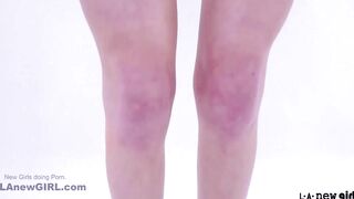 Marvelous teen model gets drilled at a modeling auditions