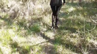 My nice-looking lengthy legs and my excitement for hose and high heels