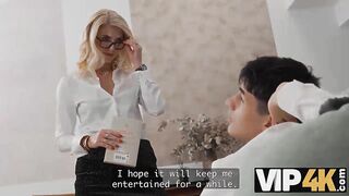 VIP4K. Hard anal with older teacher