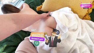 Stepbrother Massages then Screws His Large Titties Stepsister