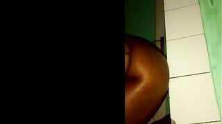 Elvie Lascivious with vibrator on the wall - Part 4