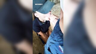 TALL BRUNETTE HAIR TEEN GOES WILD - Sloppy Deepthroat Turns Coarse in Risky POV Ride