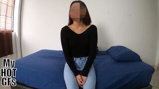 Oh my god! I filled Margarita's vagina with milk and this babe got preggy!