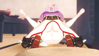 Itto creampies Gooru - Genshin impact Queer Animation