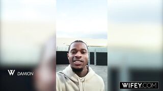 WIFEY Fit Blond Hotwife Cassie Bender Gets A BBC Creampie In Front Of Hubby