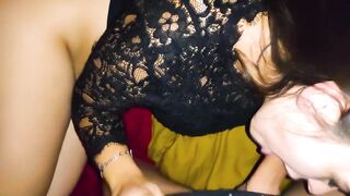 Amateur homemade Girlfriend suck stranger schlong 1st time