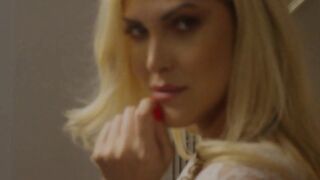 Blond lalin girl Trans woman