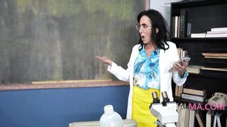 Teacher Blackmailed By Student (Anal) - Abi James, Giovanni Hollywood