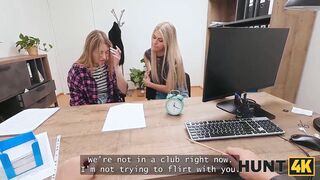 HUNT4K. Zlata Shine is cheating on her GF with a Large Boss
