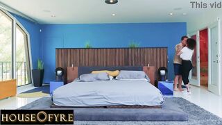 HOUSEOFYRE- Breasty mother I'd like to fuck screws her fan