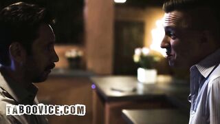 Blond Waitress Double Penetration With Wealthy Businessman And His Ally