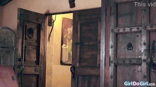 Spell crafting witch Giselle Palmer thought shed enchanted one as well as the other her breasty stepaunts Serene Siren and Kenzie Taylor but solely one is lusting for snatch