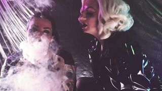 Smokin' Hawt Latex MILFs Unfathomable Belt-on Screw!