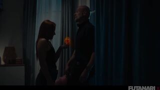 Small Russian Beauty Gets Her Vagina Filled With Sexy Tranny Cum - Real Life Futa Creampie Cleanup