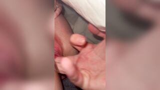 Lucy West getting her taut Vagina Fingered