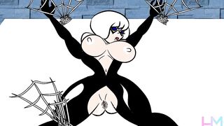 Spider-Dude Ebony Cat Parody