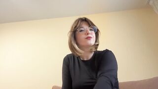 Hot brunette hair strokes her glamorous body