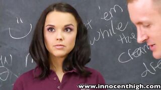 Schoolgirl Dillion Harper drilled