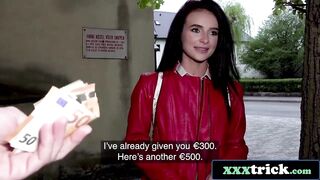 Public Pickup Ends with Nylon Ripping Snatch Pounding