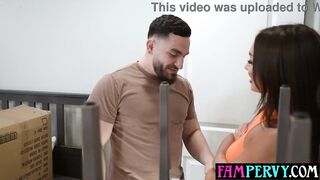 Wicked latin stepsis orders her stepbrother to screw her hard