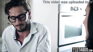 Large titties slim Latin babe babe Eliza Ibarra bangs large schlong colleague