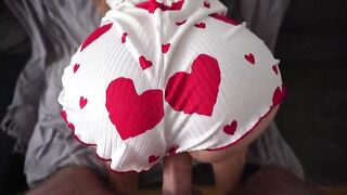 Banged a angel with short shorts on the side of her large butt