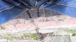 I pee in public place