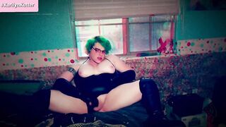 Karilyn Kutter In Faux Leather Feeling Anything