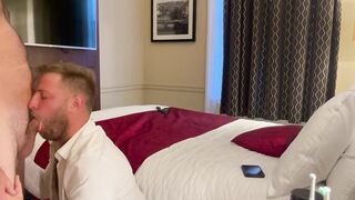 Hotel turns Top into a whore bottom