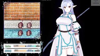 We're gonna defeat the boss in the sewers, but Asuna is acting strangely in combat.....Sao Ntr Online game 1: part two Eng