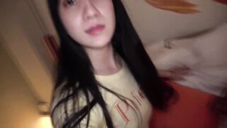 Part two [Creampie OKAY, hawt and cute Galba shop assistant] POV sex with a nice-looking and neat gal with a gorgeous face until the morning!