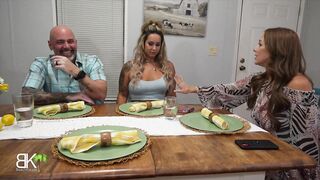 Stepdaughter Misty Meaner gives StepDad Scott Trainor a Peculiar Present