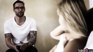 Addicted to sex teen fucks her large ramrod care taker