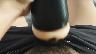 Intensive Climax During the time that Banging My Thick Snatch Toy