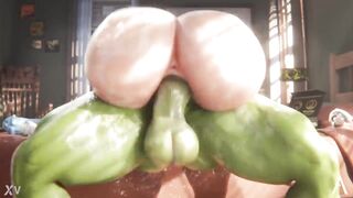 Aunt May getting smashed in