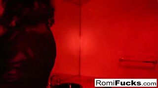 Hot thrall Romi lets dominant Sovereign dominate her