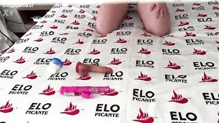 Ingrid Arias puts her toys in the spicy room