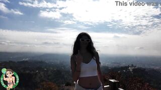 COMPLETE GIRLFRIEND EXPERIENCE: Sloppy Hollywood Sign Blow job Aubry Babcock vol.49