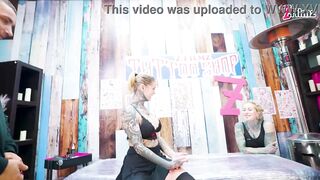 Tattooed Couple Large Jock Foursome Perky Gets Inked