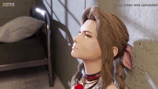 FF7 Remake Floozy Aerith Deepthroats a Biggest Rod (HentaiSpark.com)